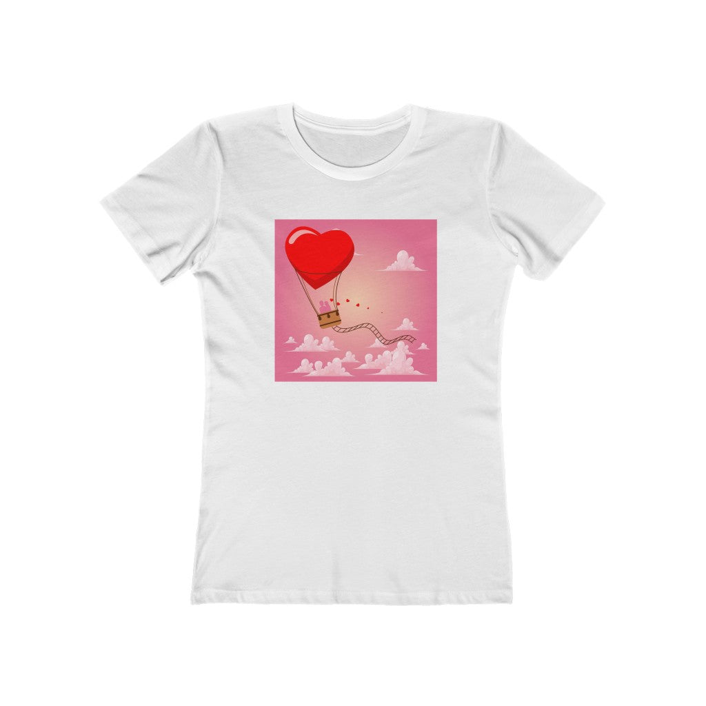 Happy Valentine's Day Women's The Boyfriend Tee