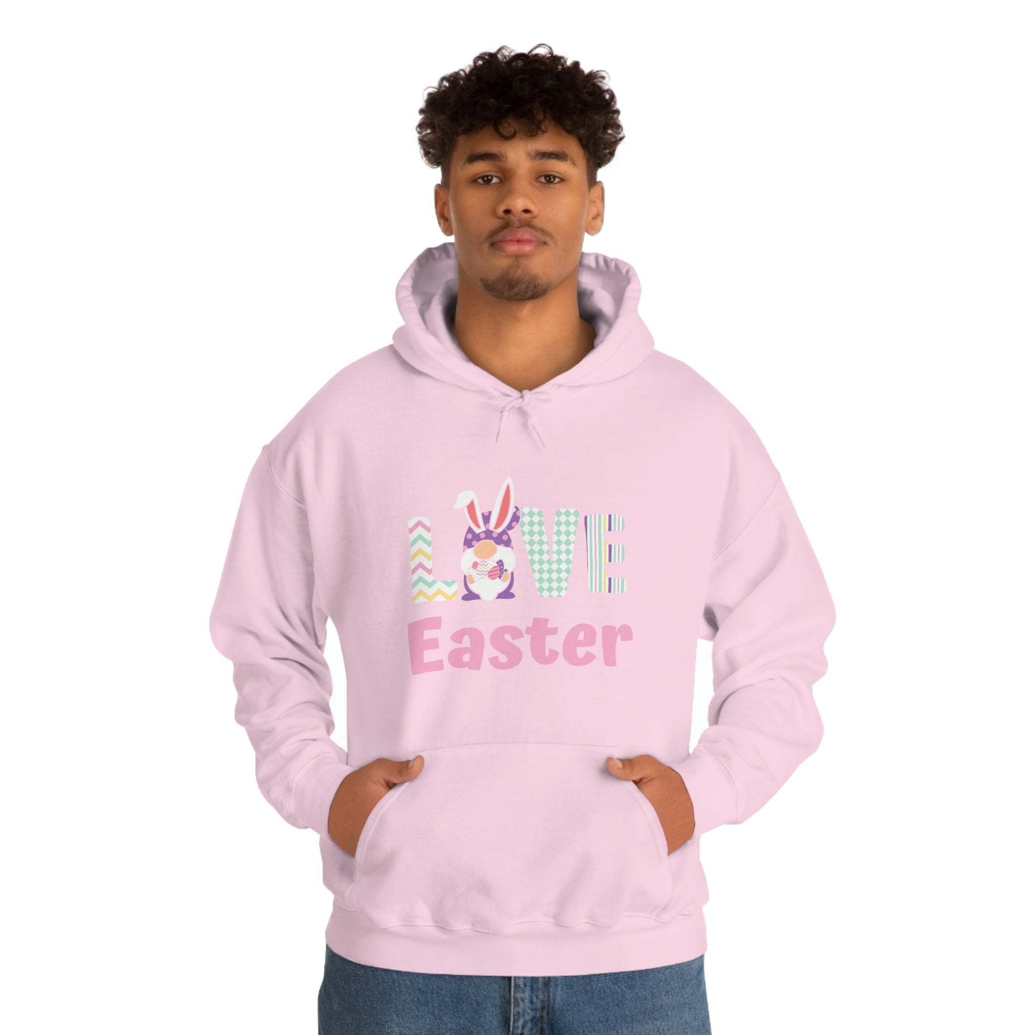 Gnome Love Easter Unisex Heavy Blend™ Hooded Sweatshirt