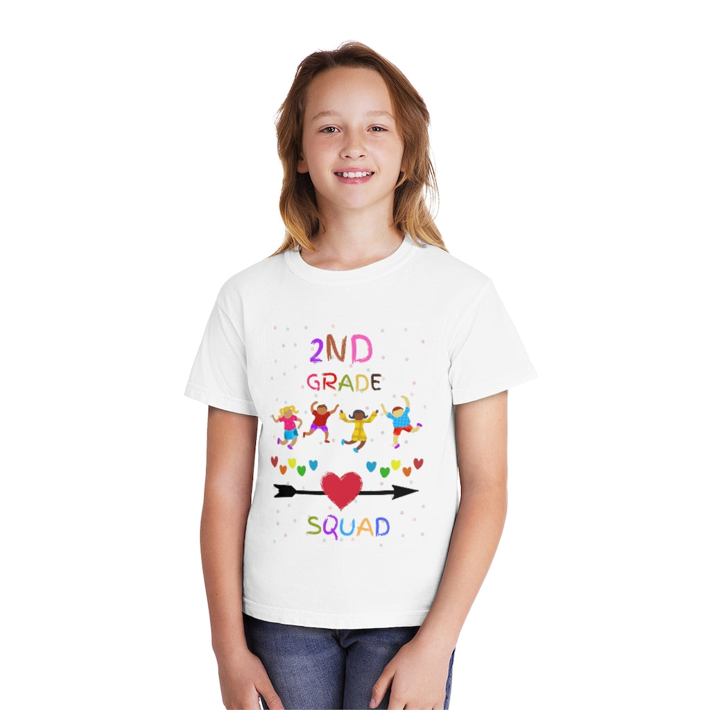 2nd Grade Squad Youth Midweight Tee