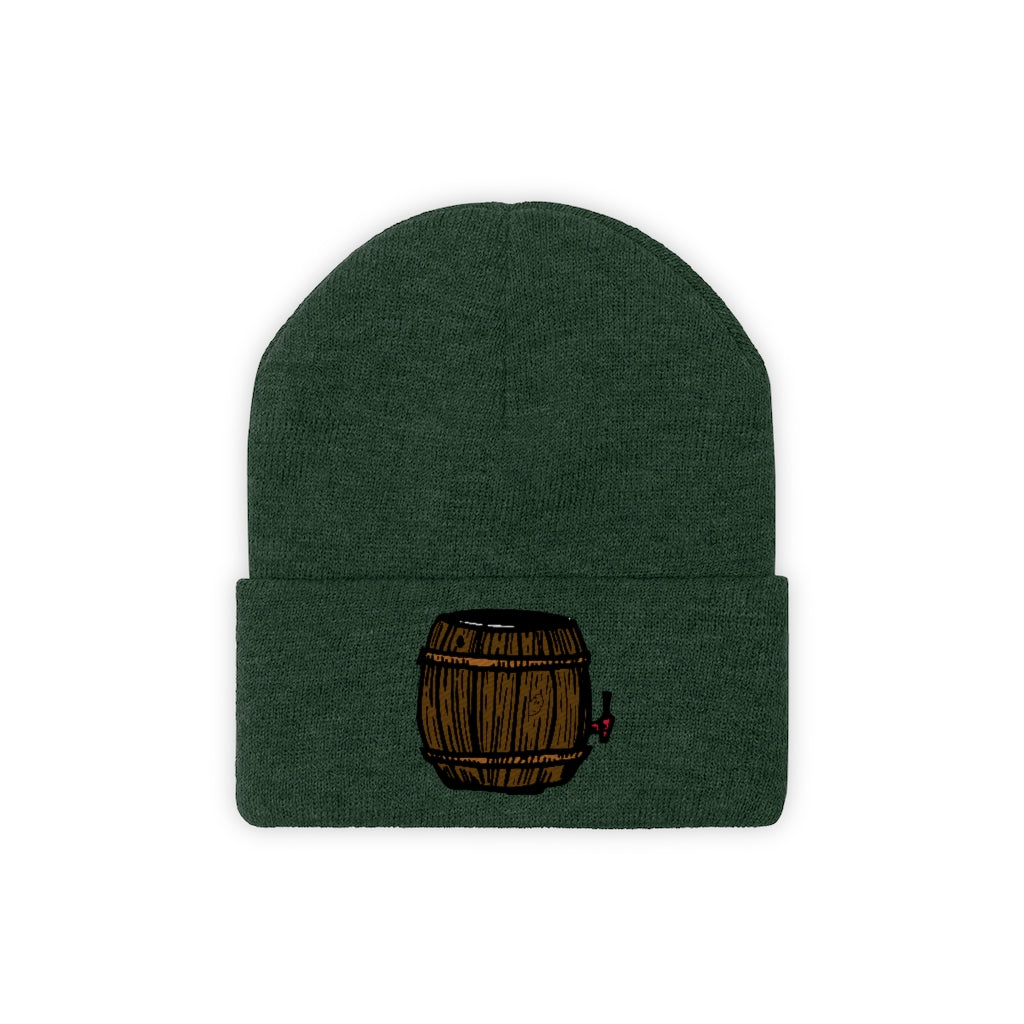 Keg Barrel Knit Beanie
