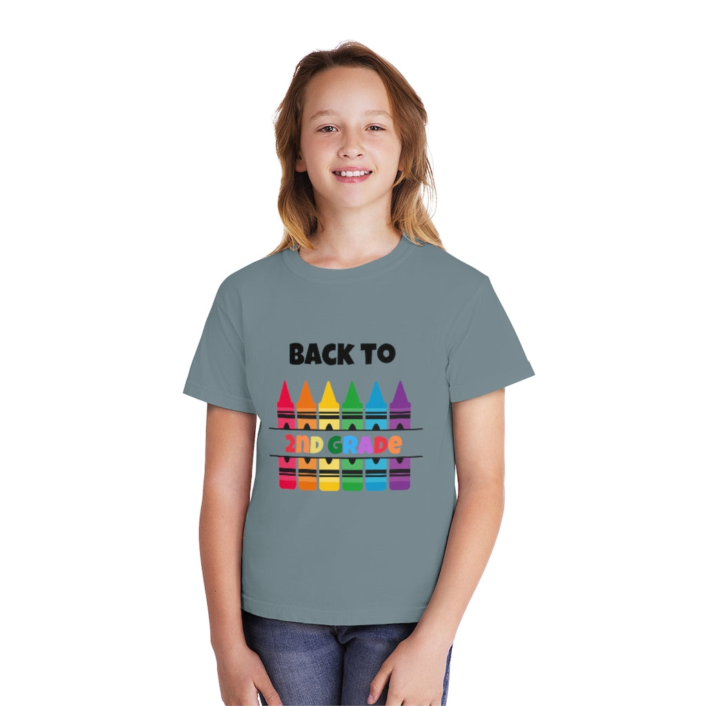 Back to Second Grade Youth Midweight Tee