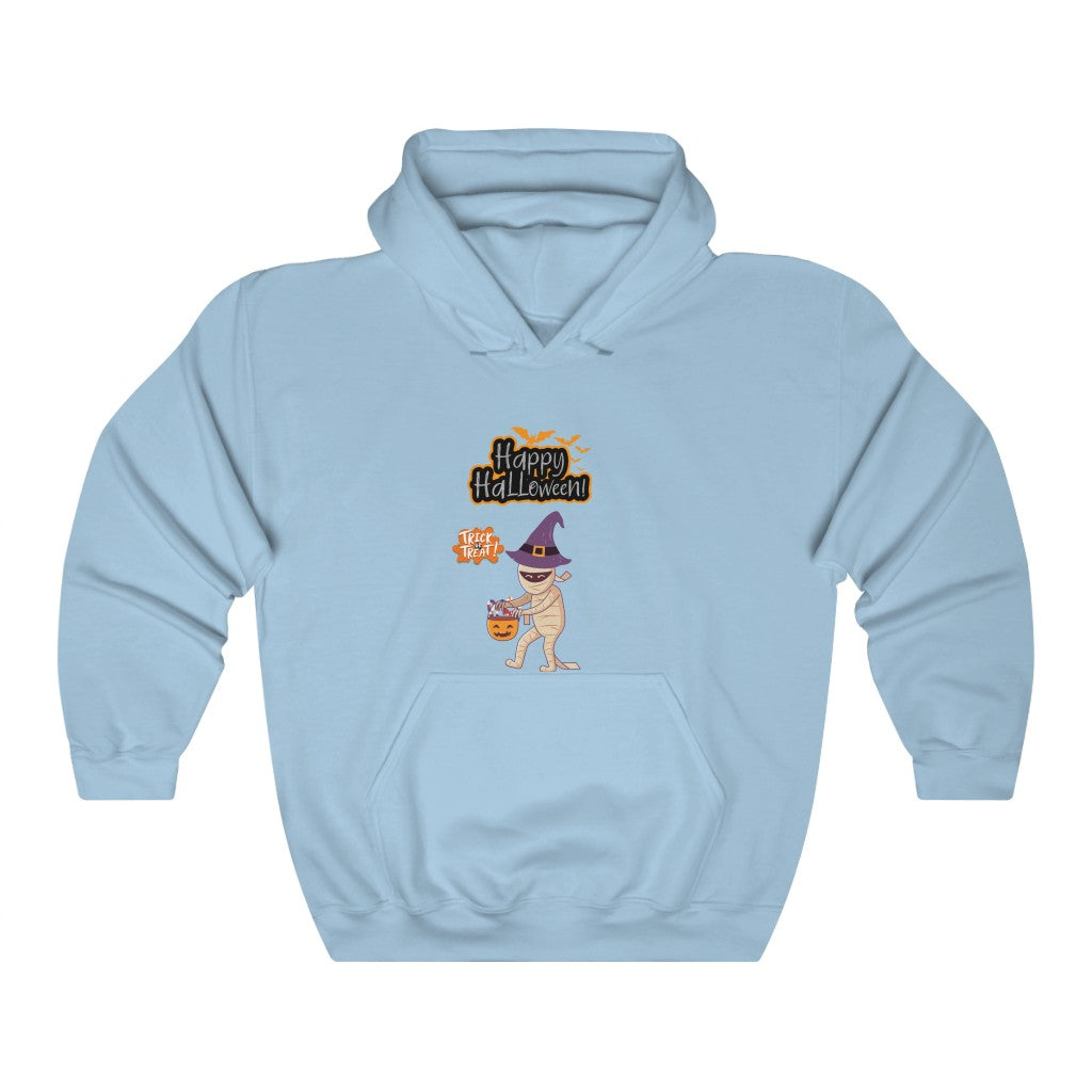 Happy Halloween Mummy Unisex Heavy Blend™ Hooded Sweatshirt
