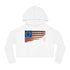 Old Glory Women’s Cropped Hooded Sweatshirt