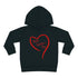 Happy Valentine's Day Toddler Pullover Fleece Hoodie