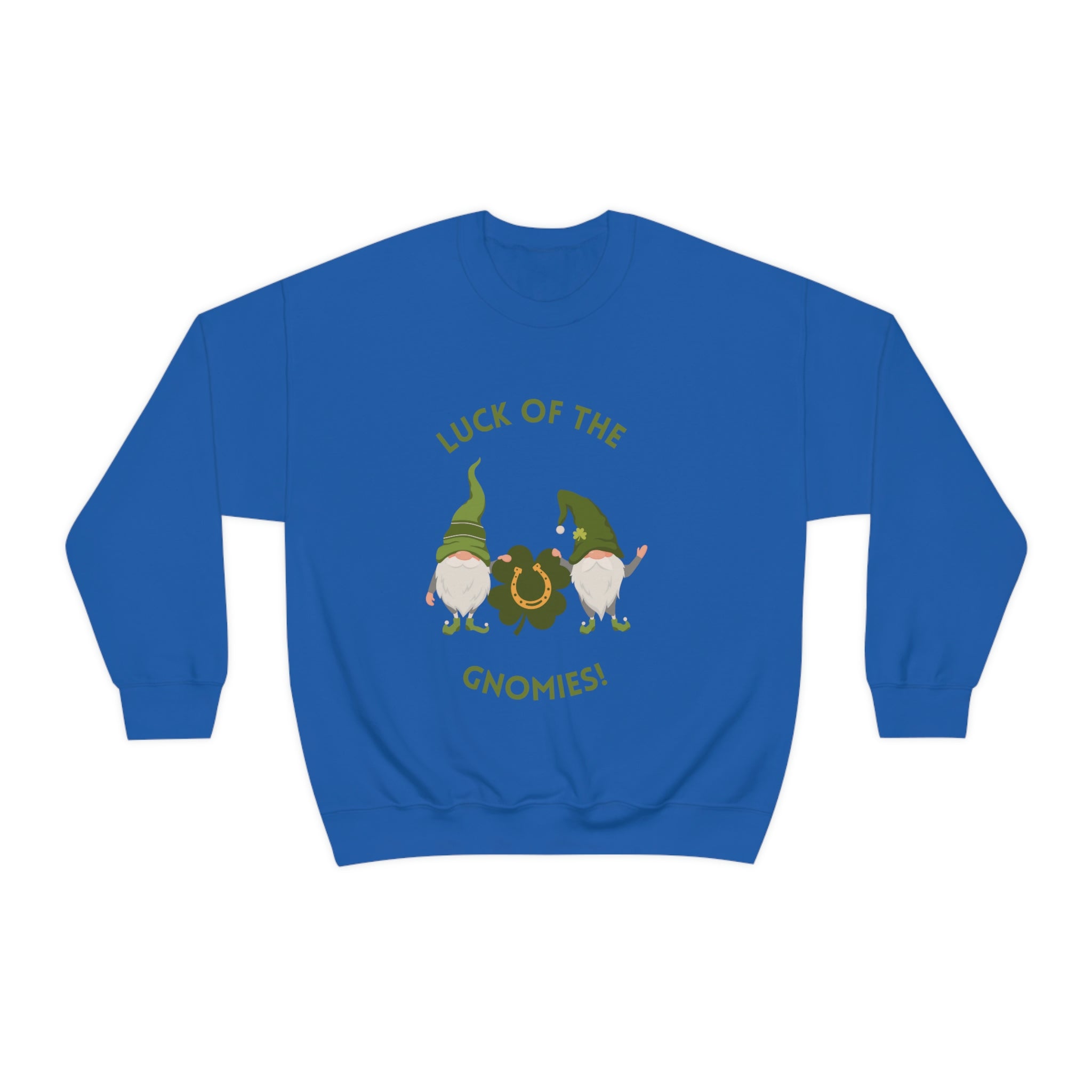 The Luck Of The Gnomies! Unisex Heavy Blend™ Crewneck Sweatshirt