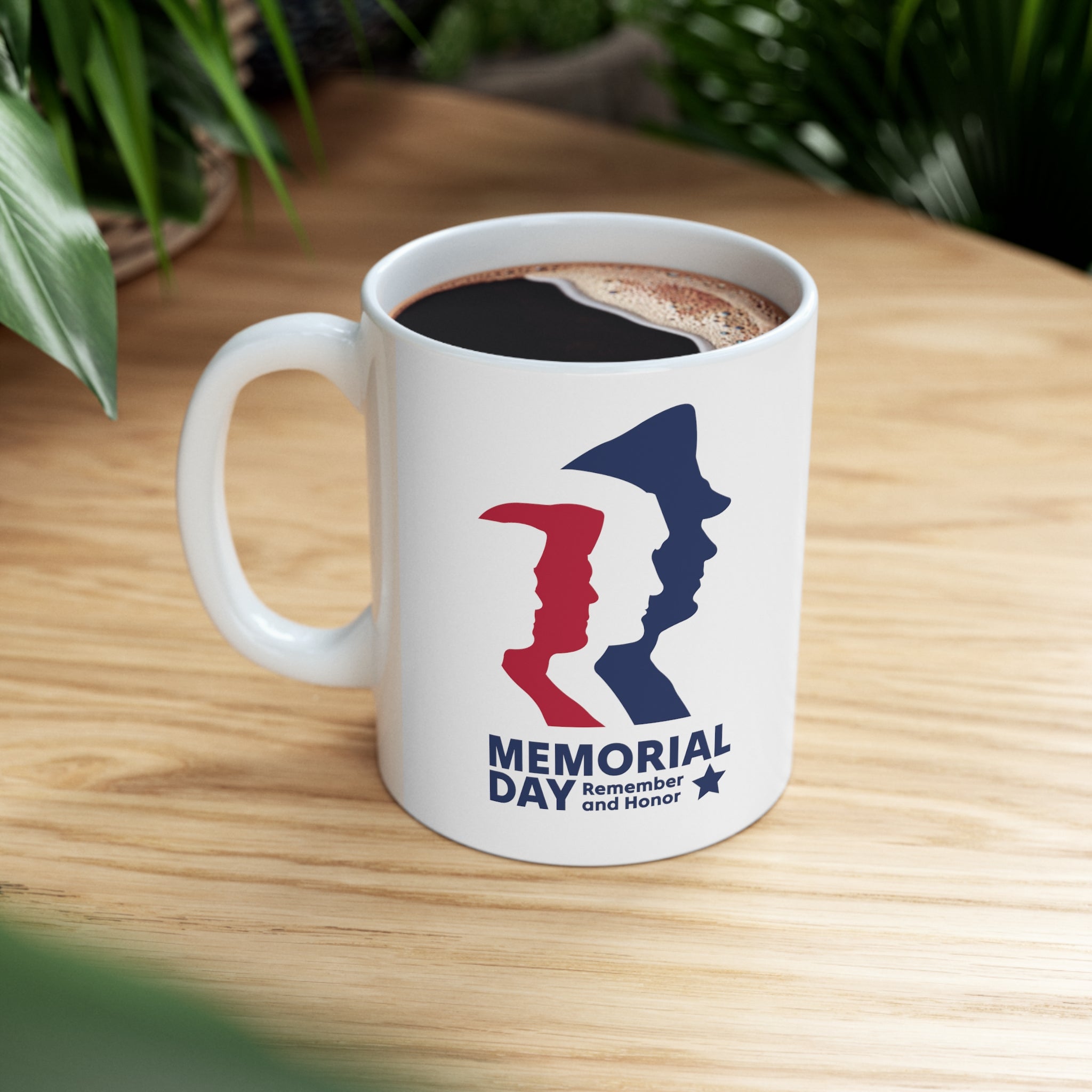 Memorial Day Heroes Ceramic Mug 11oz