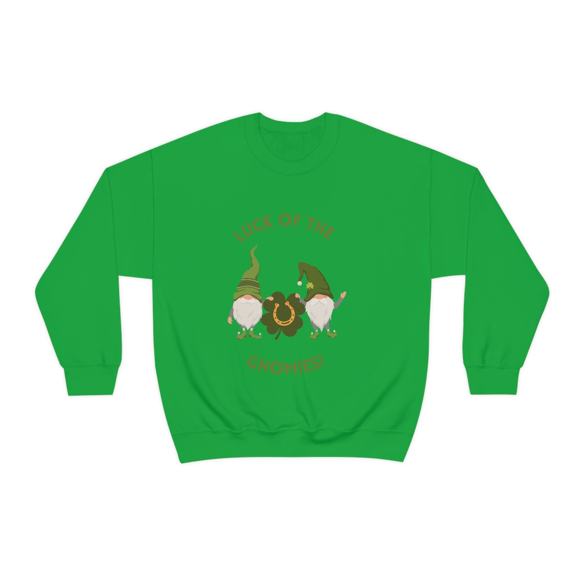 The Luck Of The Gnomies! Unisex Heavy Blend™ Crewneck Sweatshirt