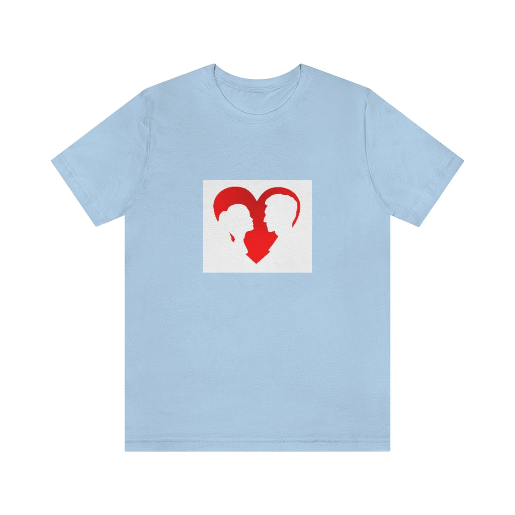 You and Me!! Unisex Jersey Short Sleeve Tee Happy Valentine's