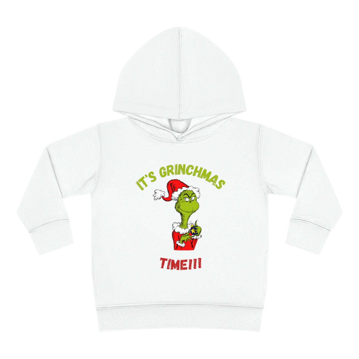 It's Grichmas Time!!! Toddler Pullover Fleece Hoodie