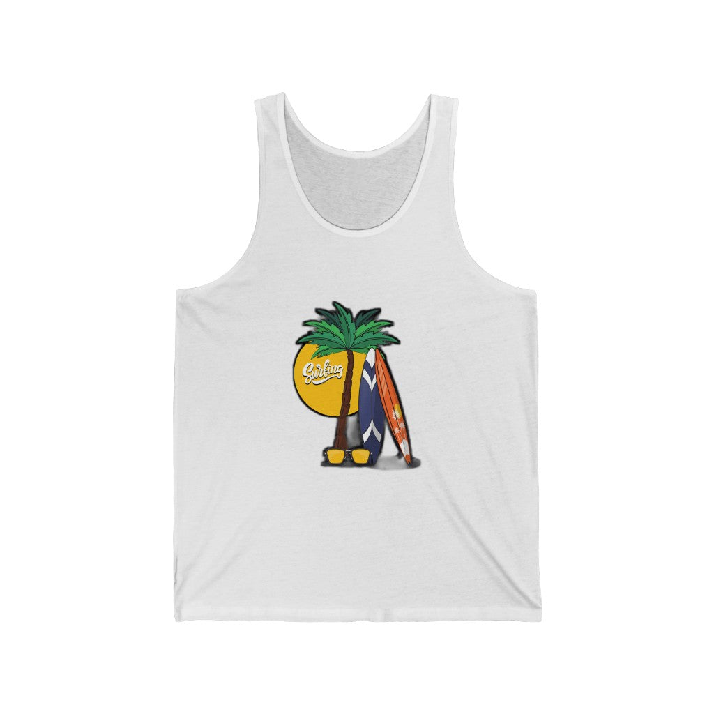 Surfer Unisex Jersey Tank