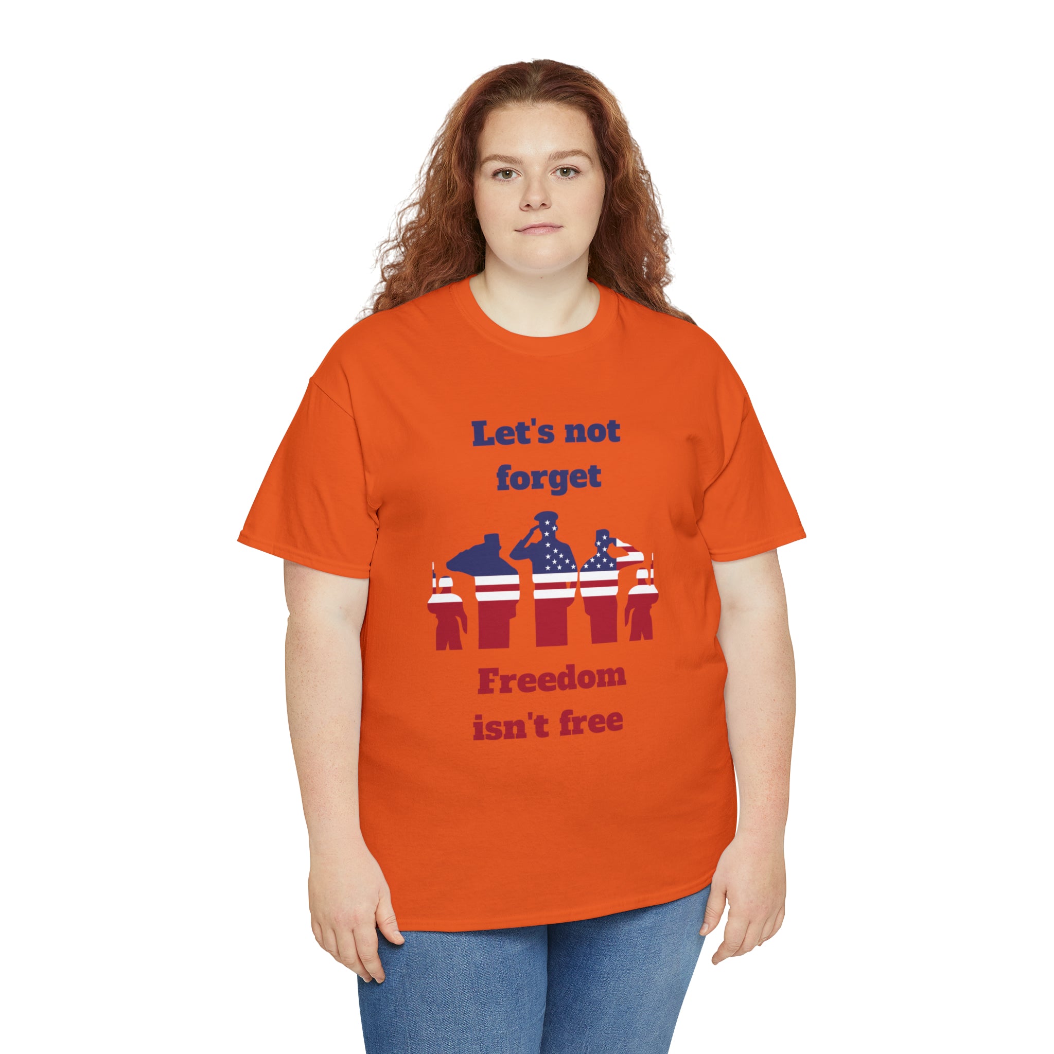 Memorial Day Freedom Is Not Free Unisex Heavy Cotton Tee