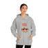 Cute Thanksgiving Turkey Pilgrims Unisex Heavy Blend™ Hooded Sweatshirt