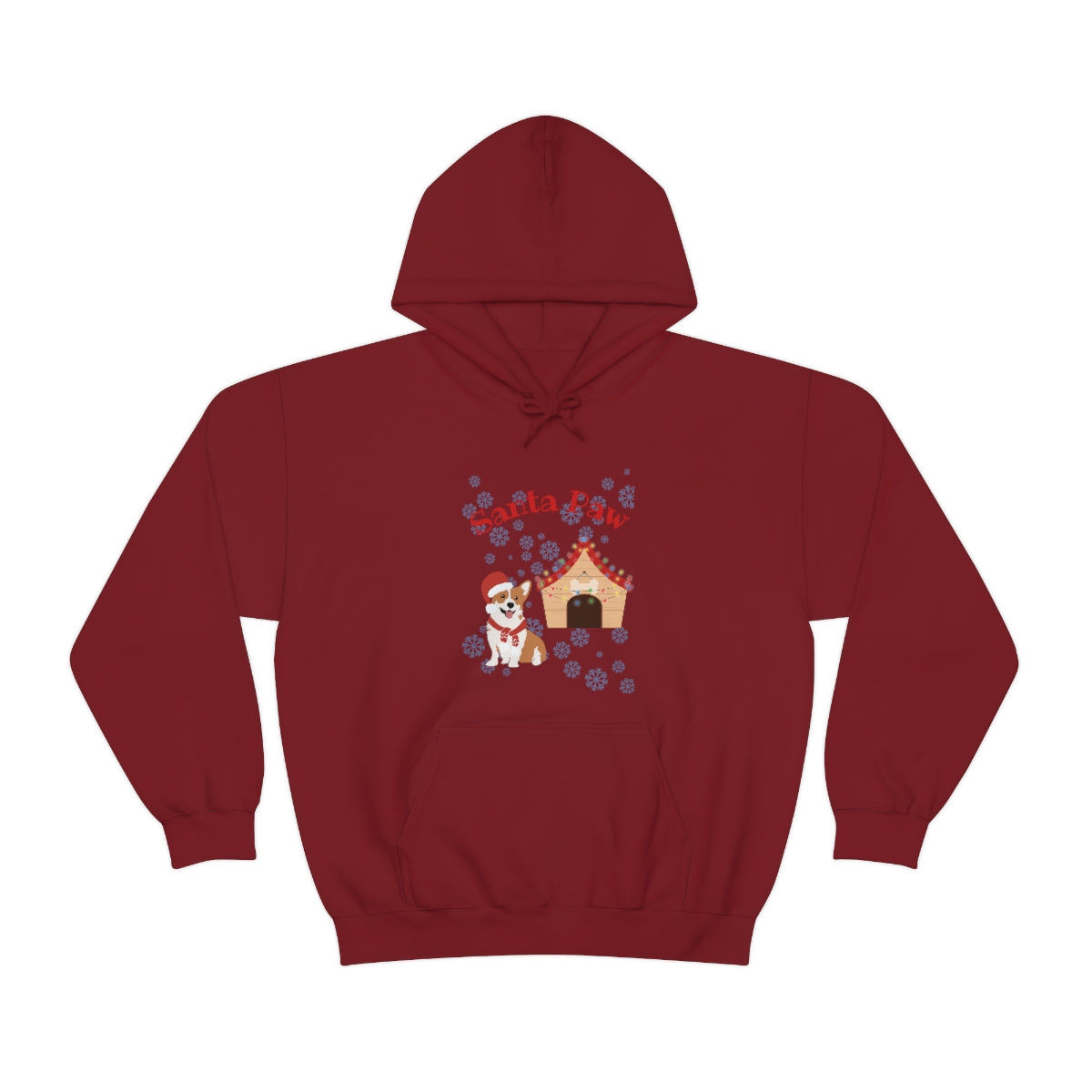 Santa Paw Unisex Heavy Blend™ Hooded Sweatshirt