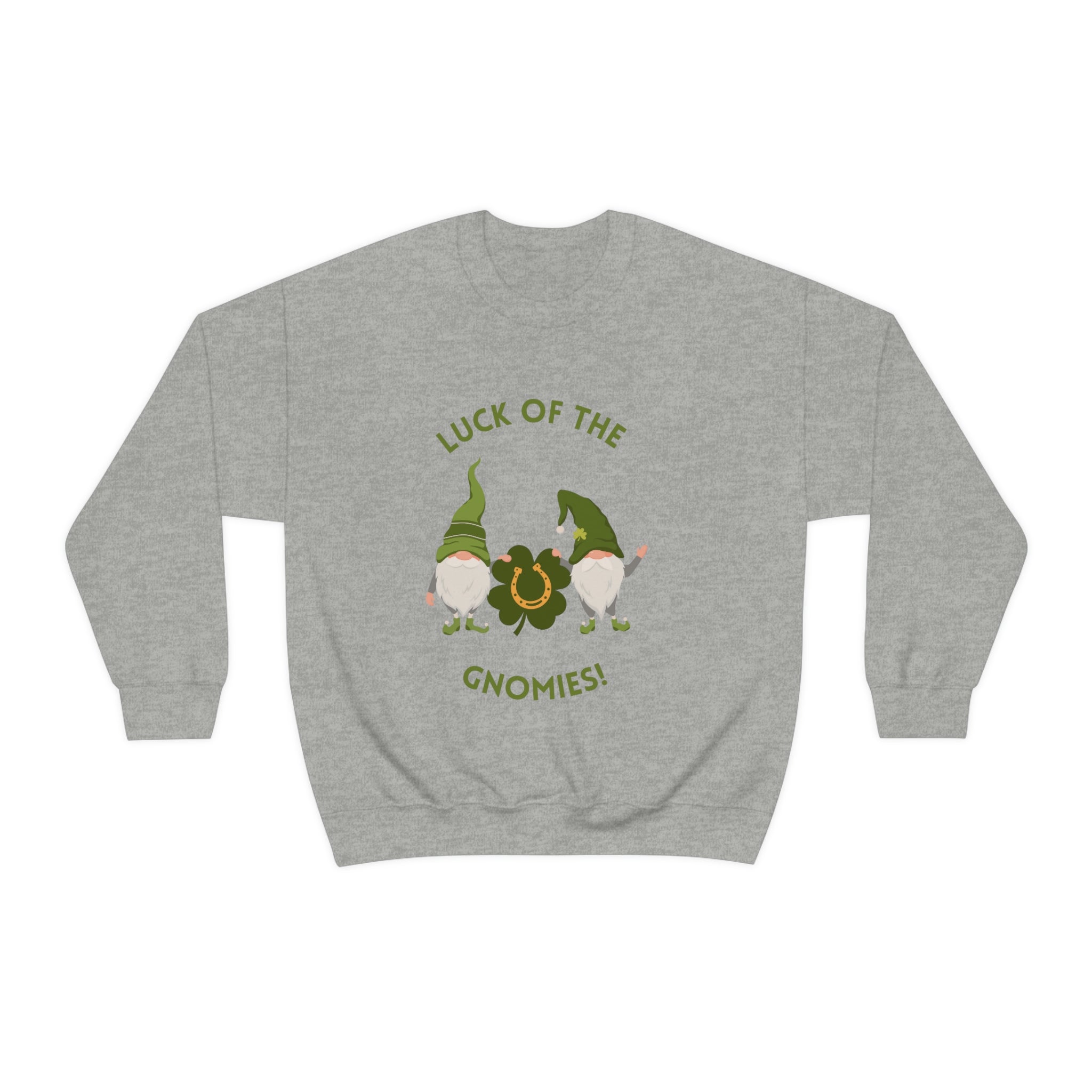 The Luck Of The Gnomies! Unisex Heavy Blend™ Crewneck Sweatshirt