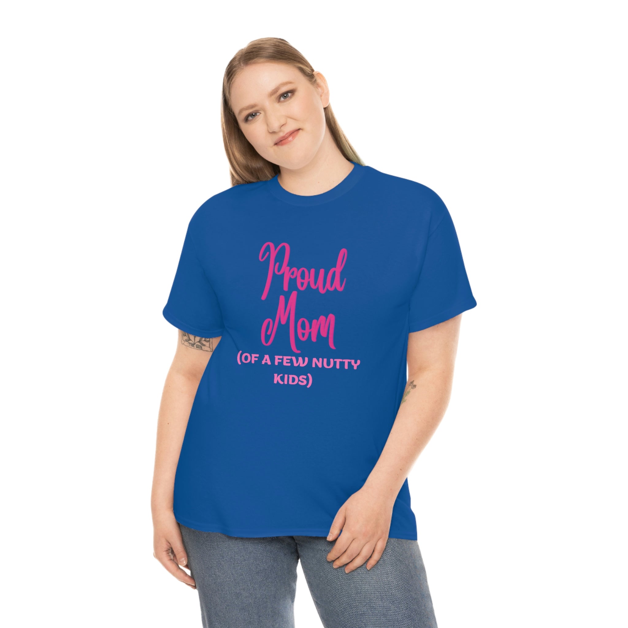 Proud Mom Unisex Heavy Cotton Tee