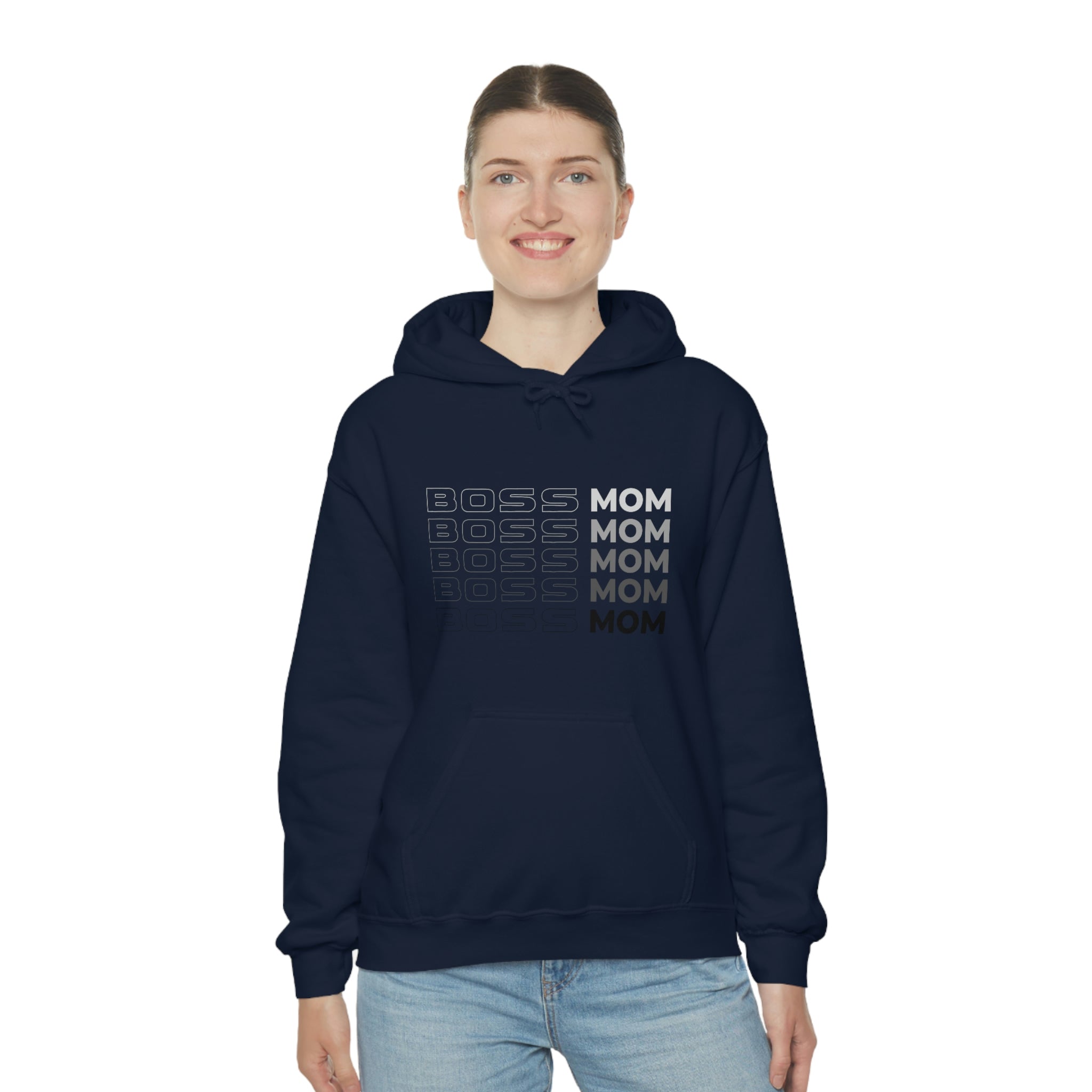 Boss Mom Unisex Heavy Blend™ Hooded Sweatshirt