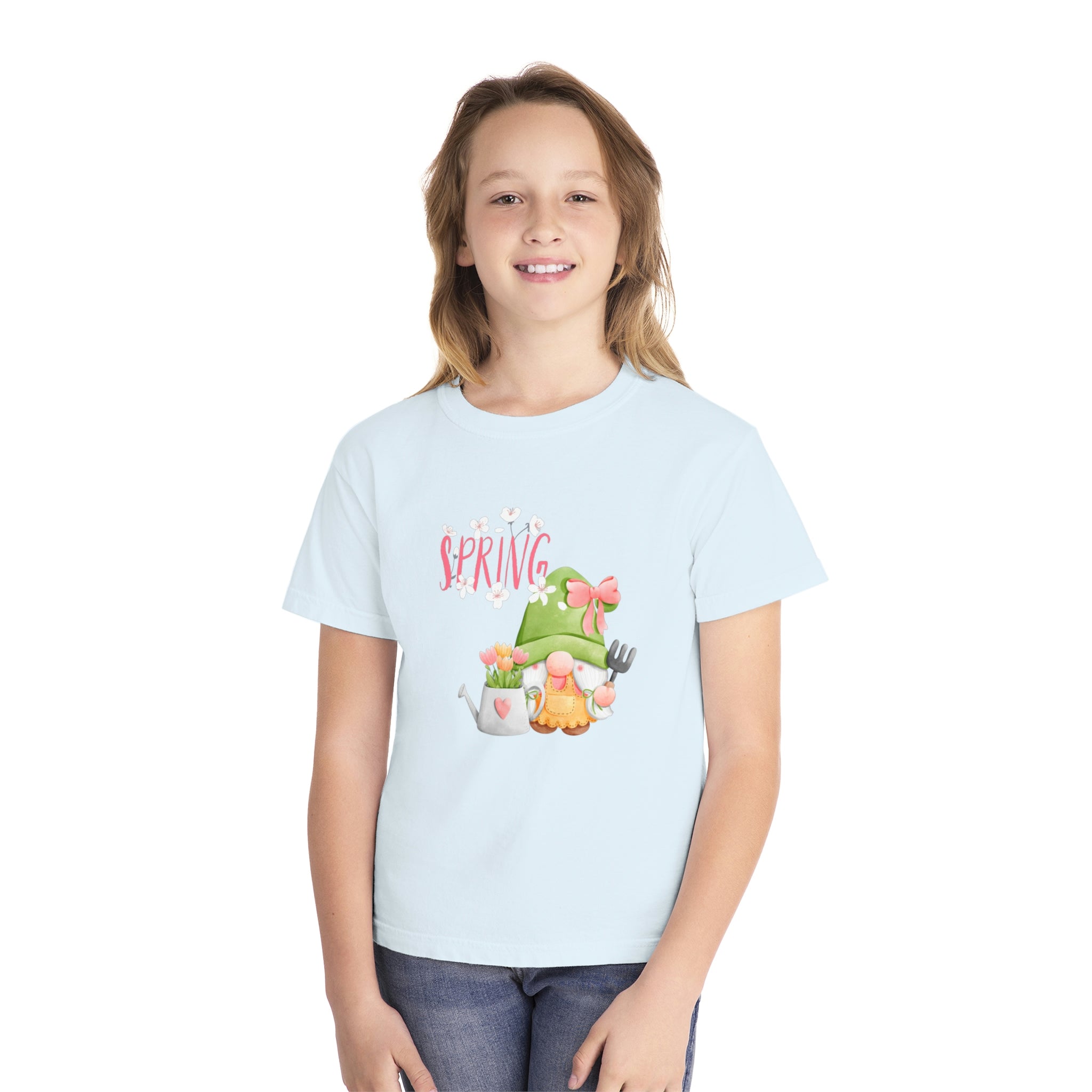 Gnome Happy Spring Youth Midweight Tee