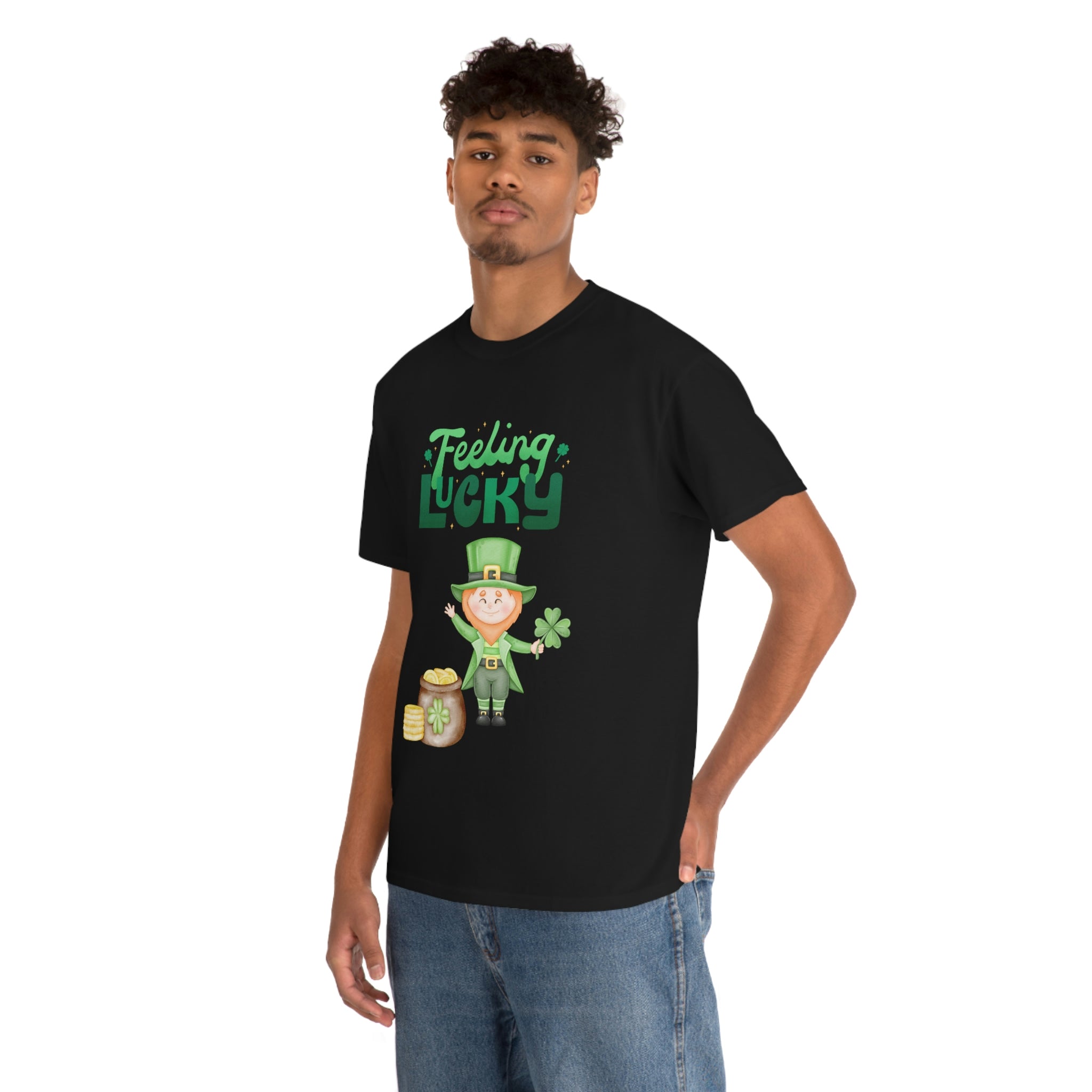 Feeling Lucky Unisex Heavy Cotton Tee