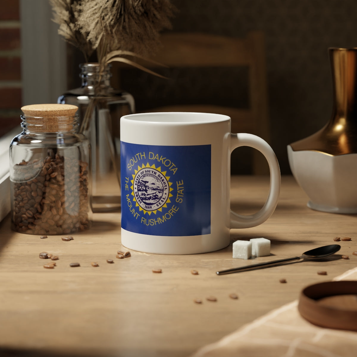 South Dakota State Flag Jumbo Mug, 20oz