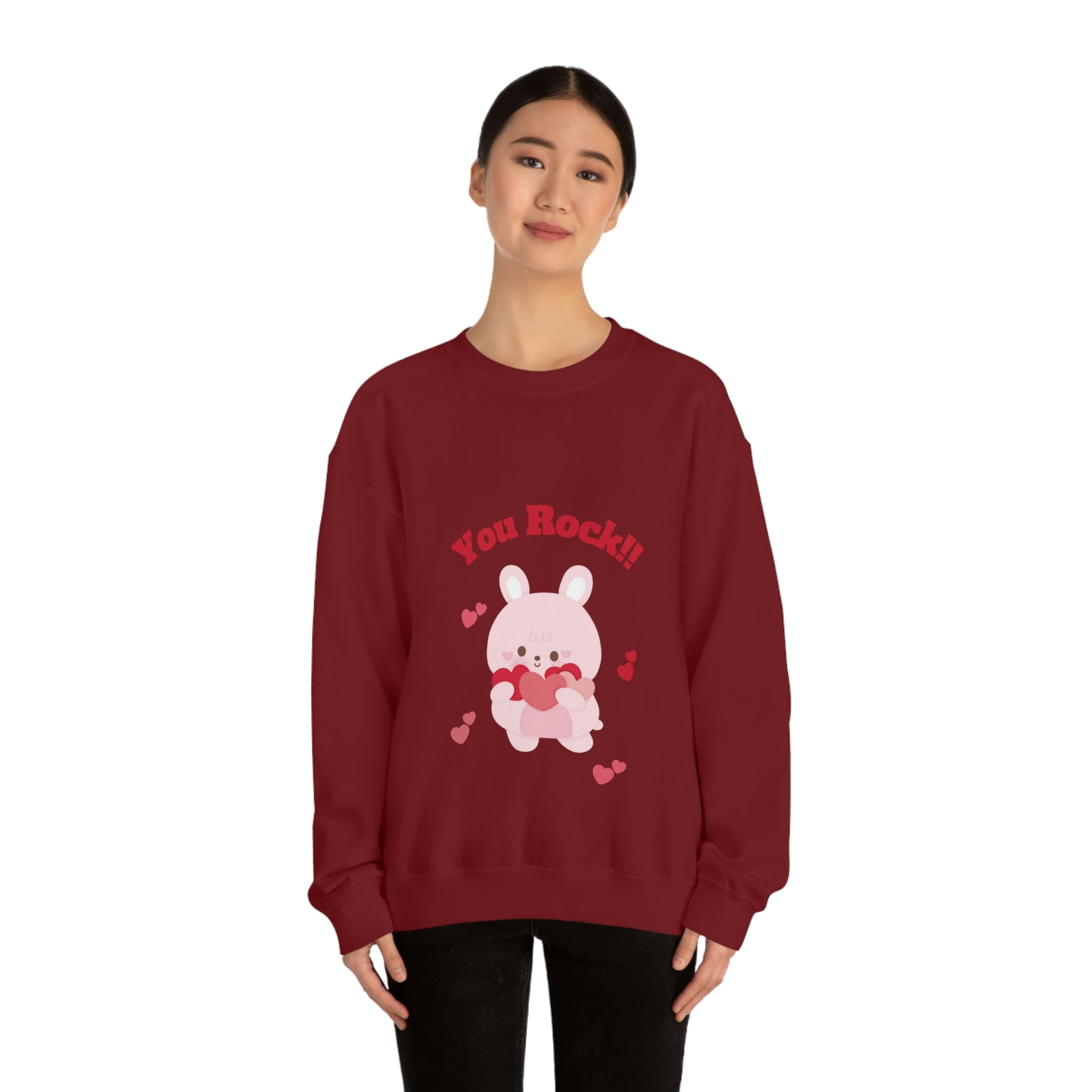 You Rock Unisex Heavy Blend™ Crewneck Sweatshirt