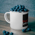 Merry Christmas Kitty Enamel Camping Mug