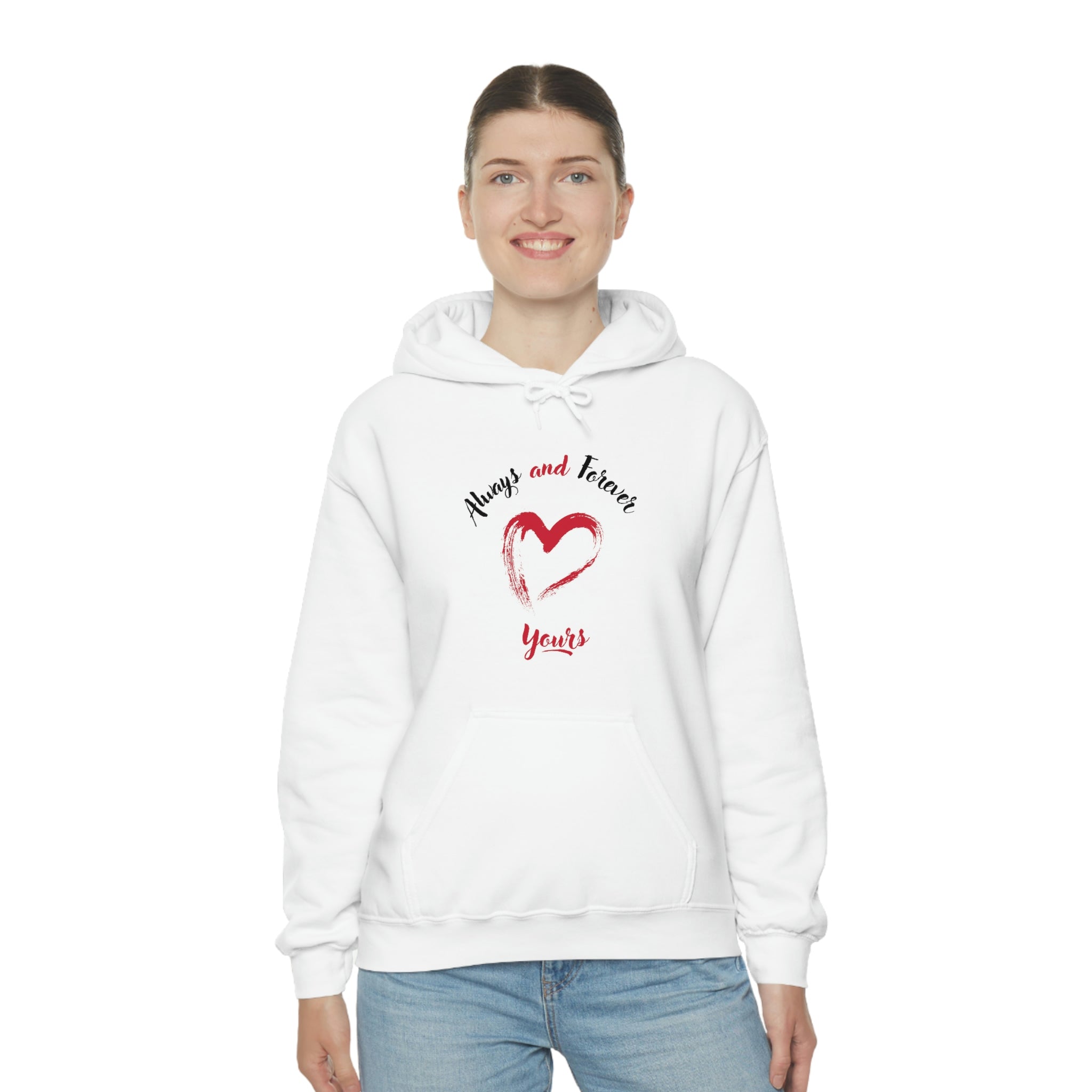 Always And Forever Yours Unisex Heavy Blend™ Hooded Sweatshirt