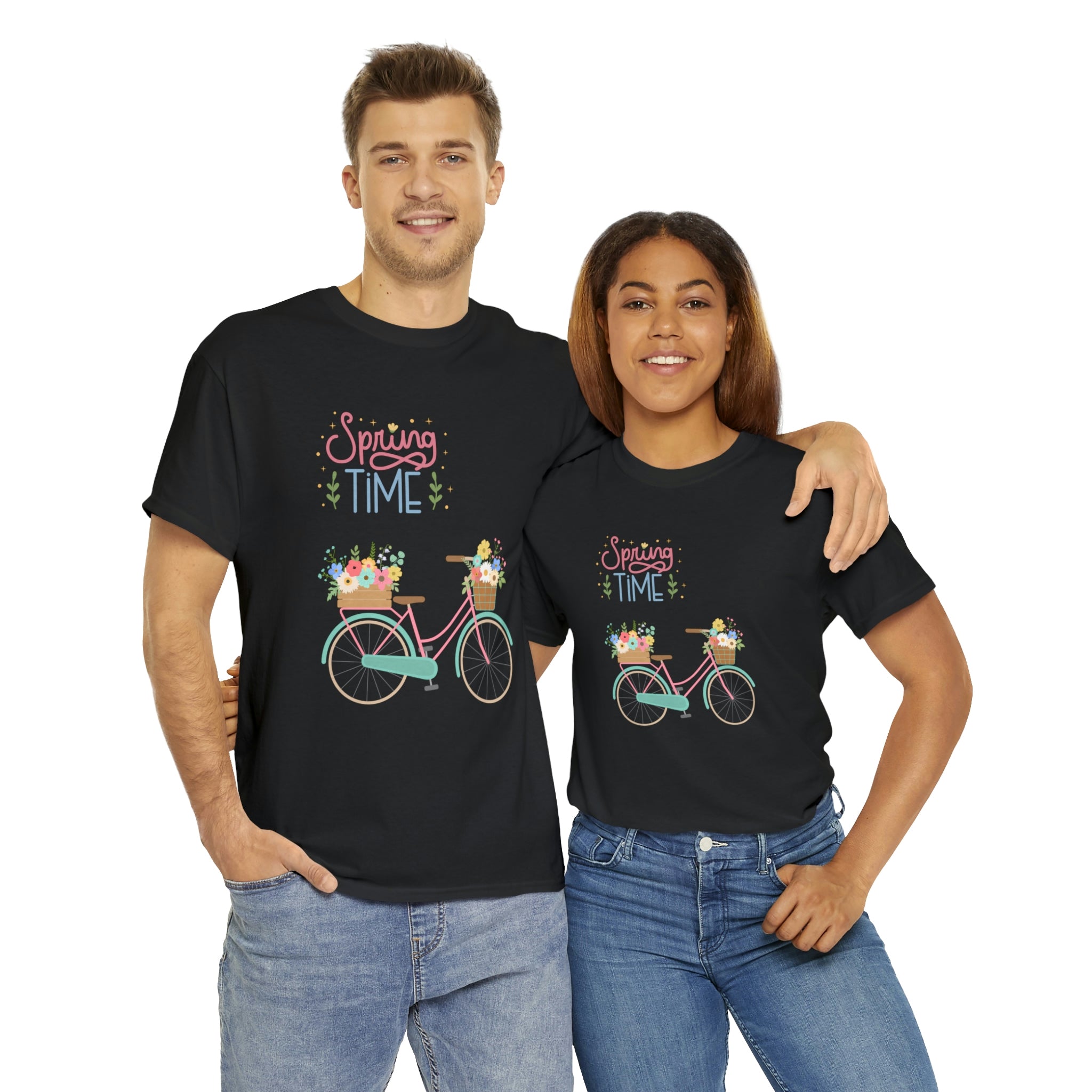 Spring Time Unisex Heavy Cotton Tee
