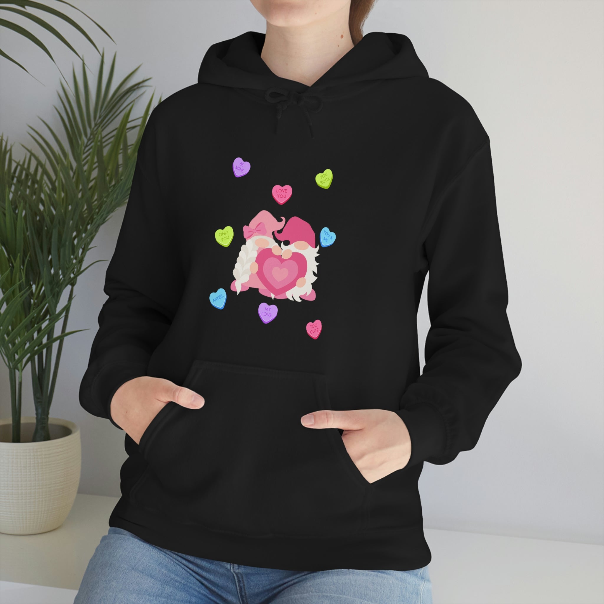 You Gnome I Love you!! Unisex Heavy Blend™ Hooded Sweatshirt