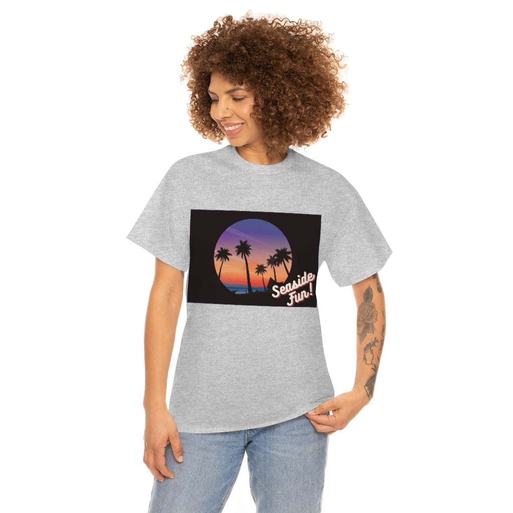 Seaside Fun Unisex Heavy Cotton Tee