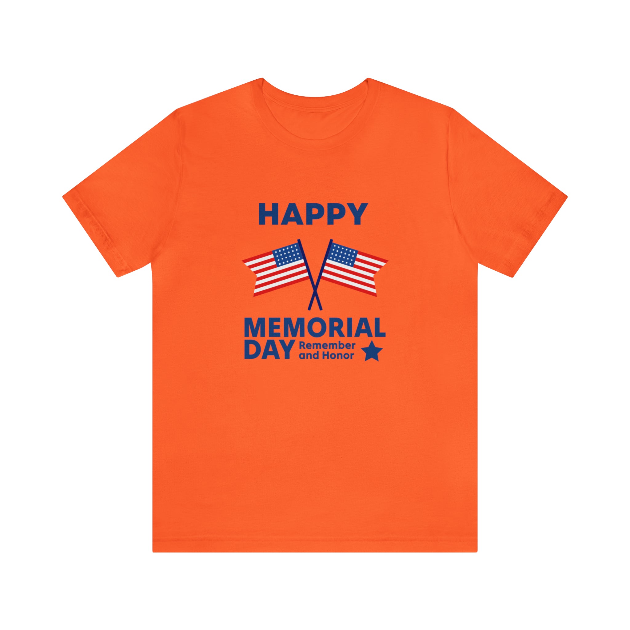Happy Memorial Day Unisex Jersey Short Sleeve Tee