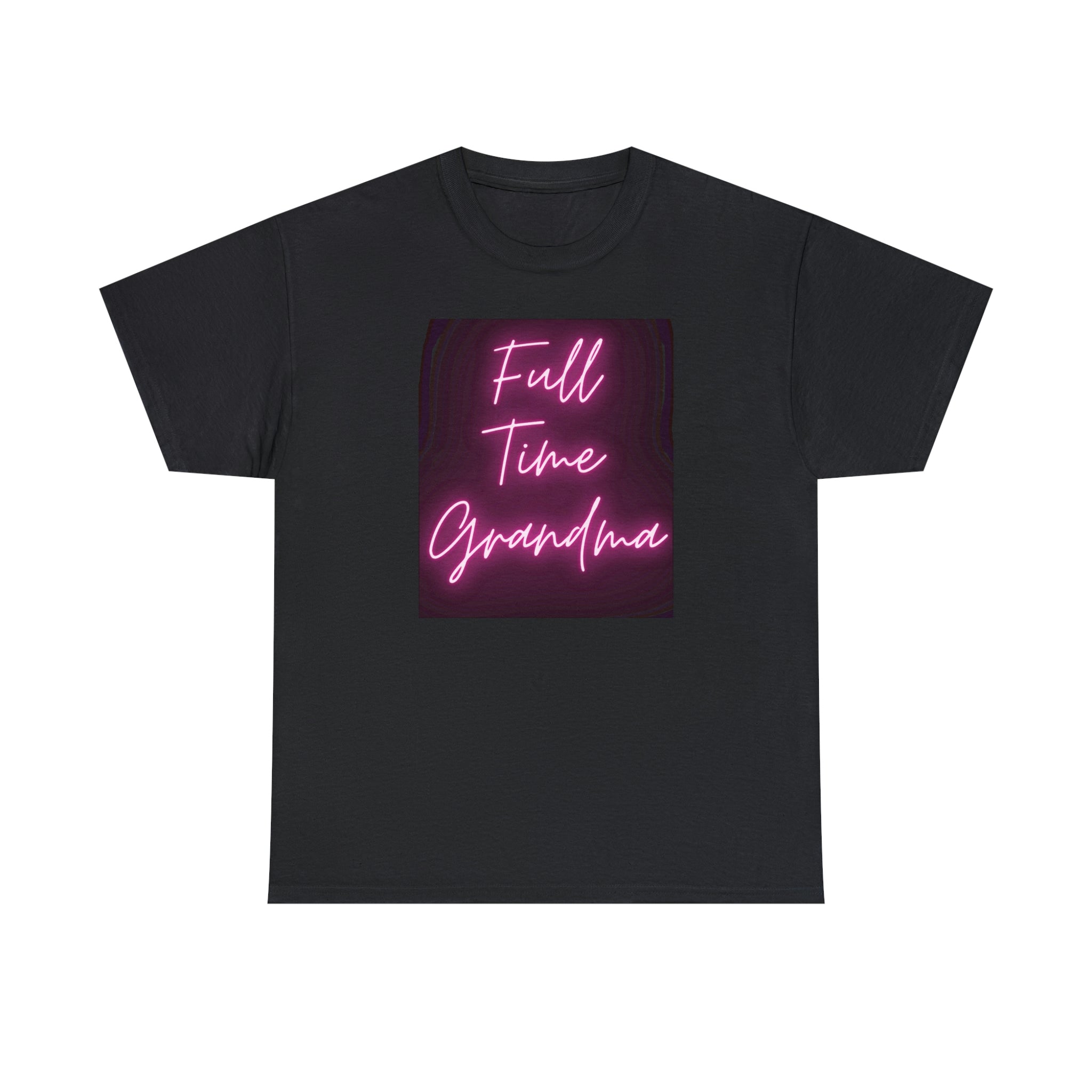 Full Time Grandma Unisex Heavy Cotton Tee
