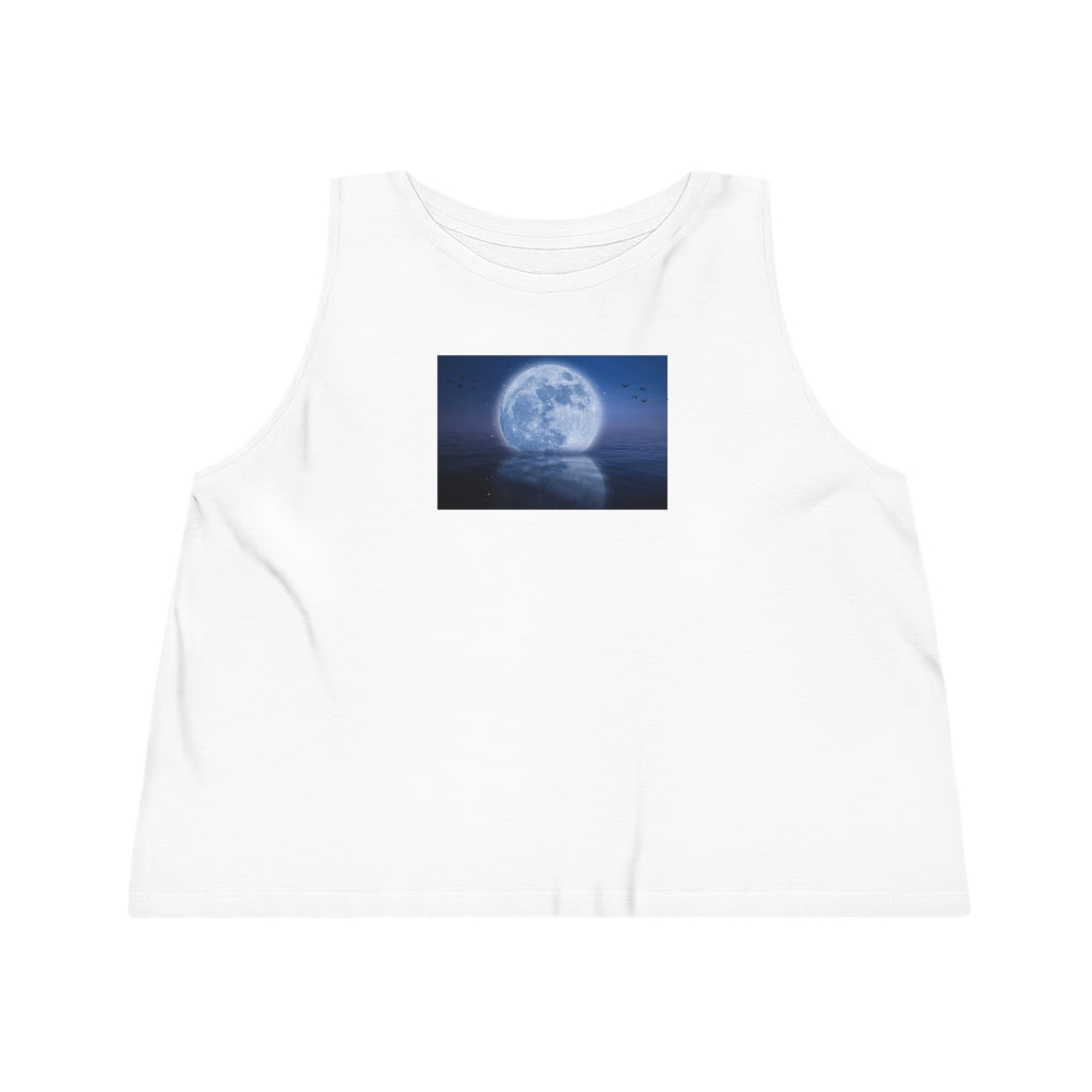 Mystical Moon's Women's Dancer Cropped Tank Top