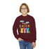 Happy Easter Bunny Youth Crewneck Sweatshirt