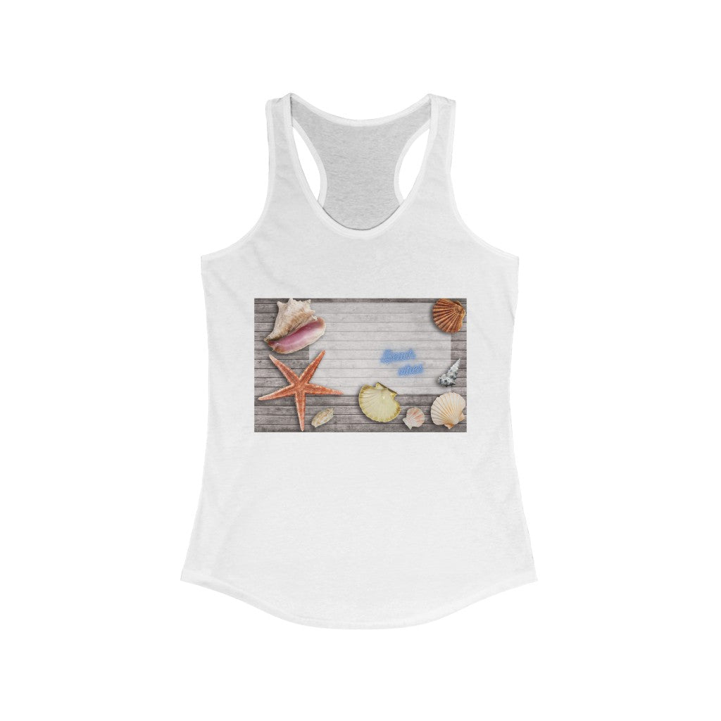 Beach Vibes Women's Ideal Racerback Tank