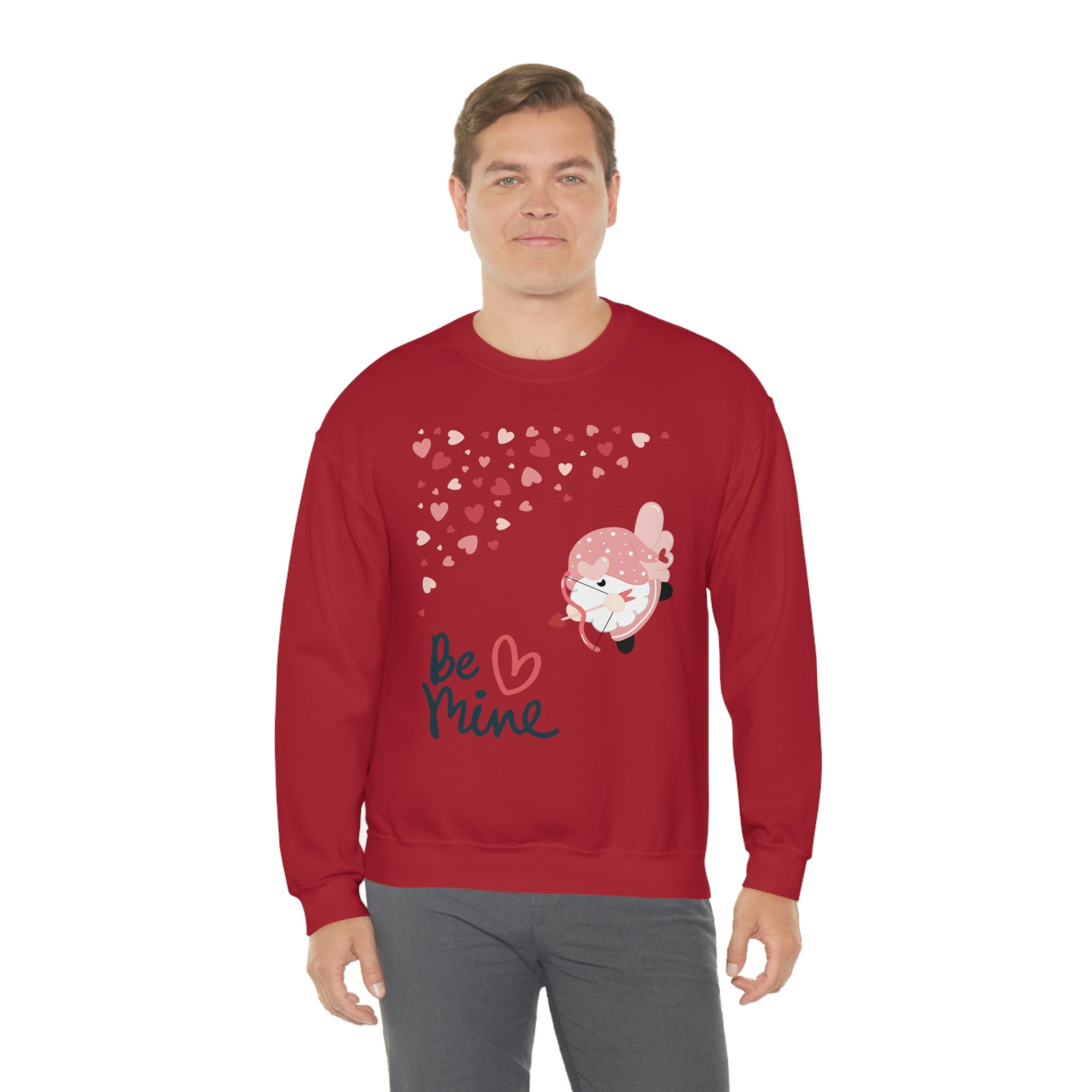 Be Mine Gnome!! Unisex Heavy Blend™ Crewneck Sweatshirt