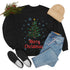 Merry Christmas Tree Unisex Heavy Blend™ Crewneck Sweatshirt
