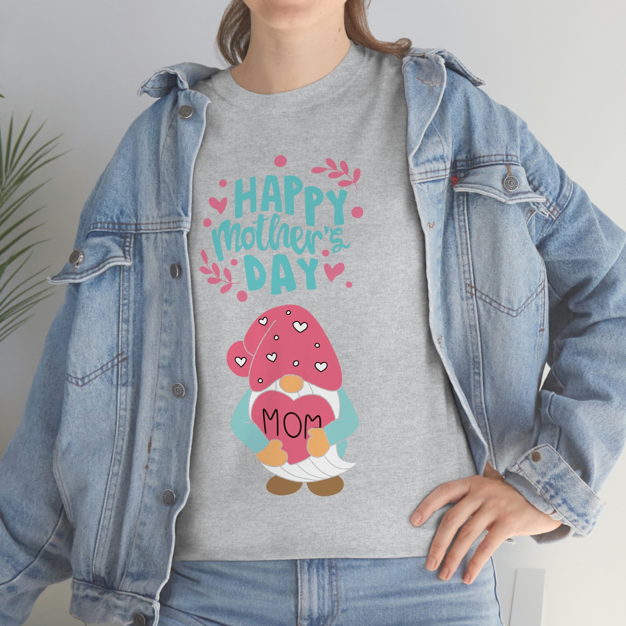 Happy Mother's Day Gnome Unisex Heavy Cotton Tee