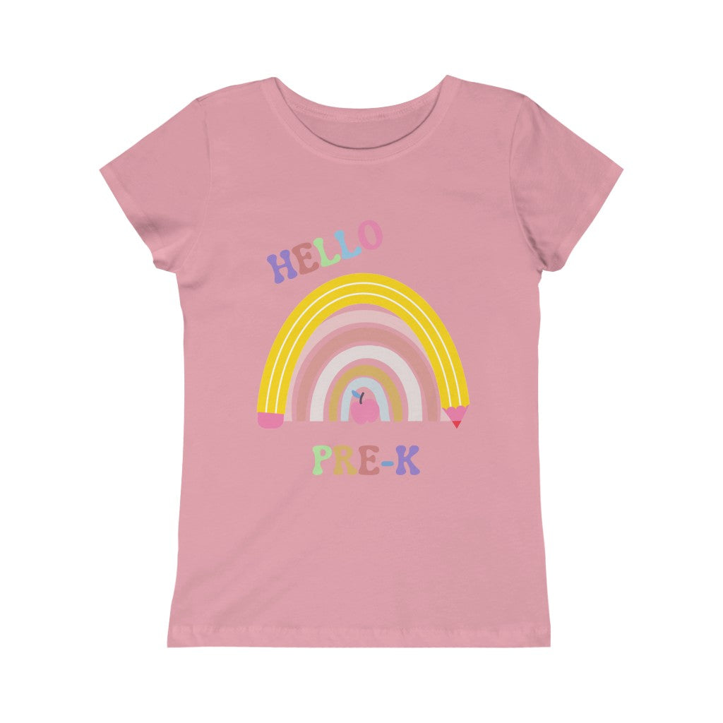 Hello Pre-K Girls Princess Tee