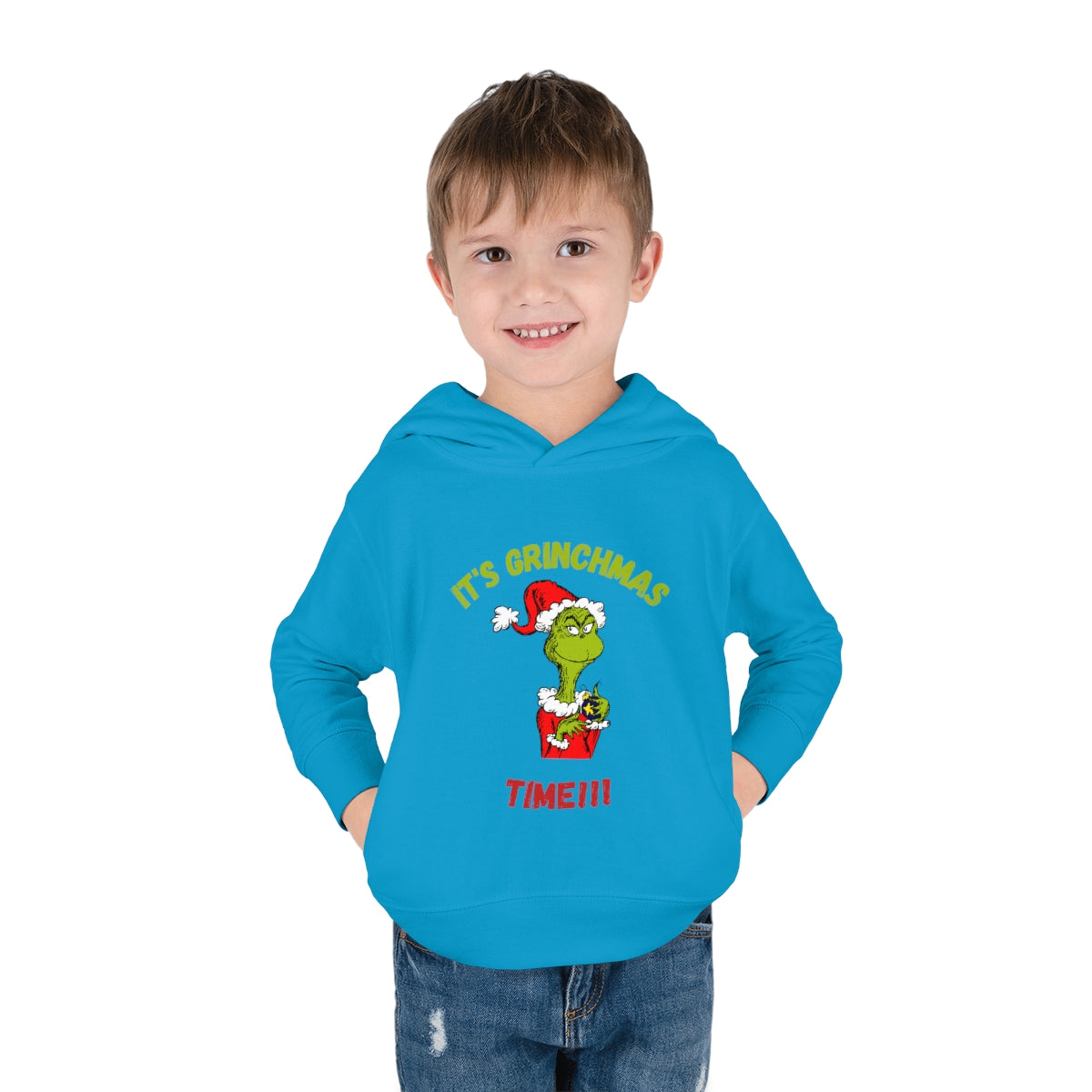 It's Grichmas Time!!! Toddler Pullover Fleece Hoodie