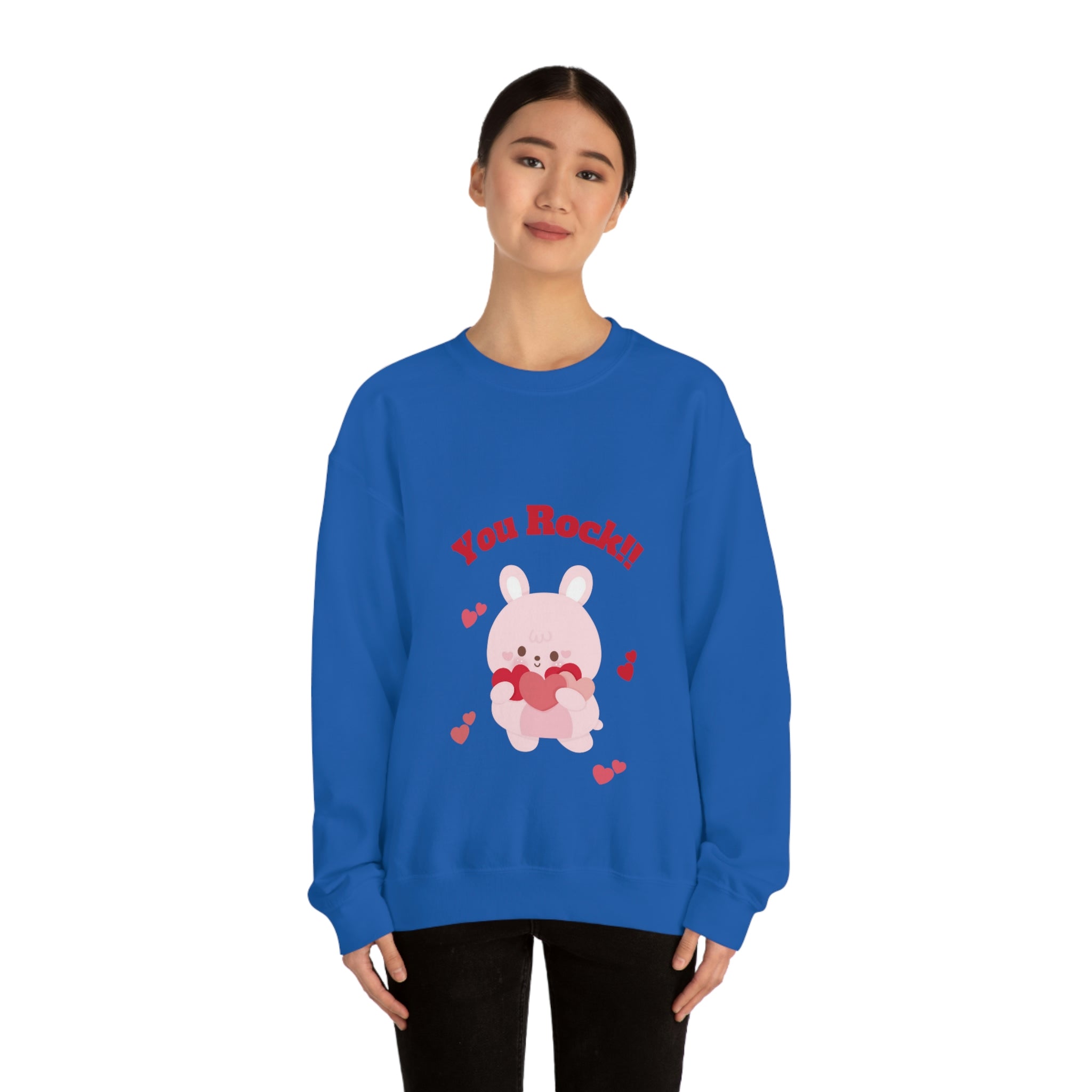 You Rock Unisex Heavy Blend™ Crewneck Sweatshirt