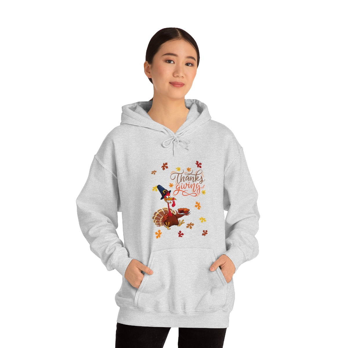 Thanksgiving Turkey Unisex Heavy Blend™ Hooded Sweatshirt