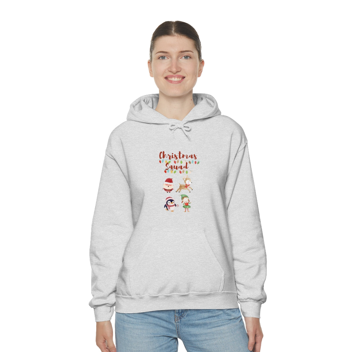 Christmas Squad Unisex Heavy Blend™ Hooded Sweatshirt