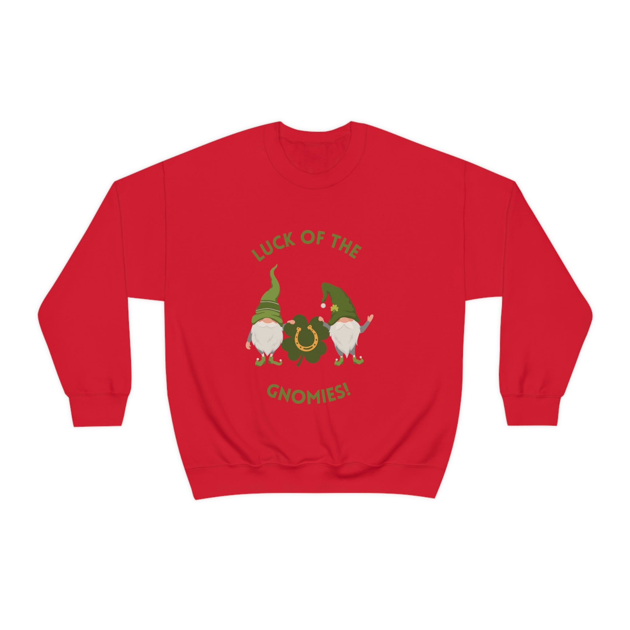 The Luck Of The Gnomies! Unisex Heavy Blend™ Crewneck Sweatshirt