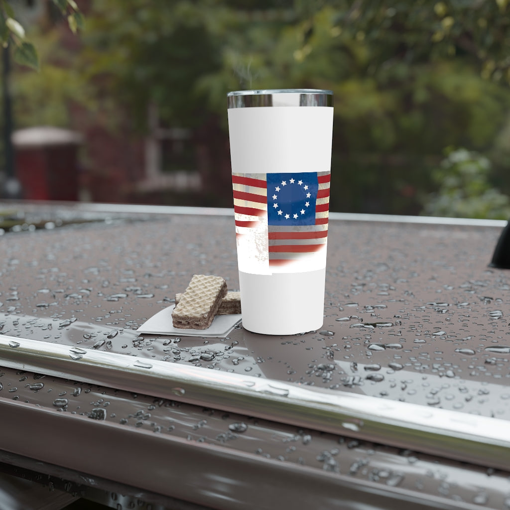 My Flag Copper Vacuum Insulated Tumbler, 22oz