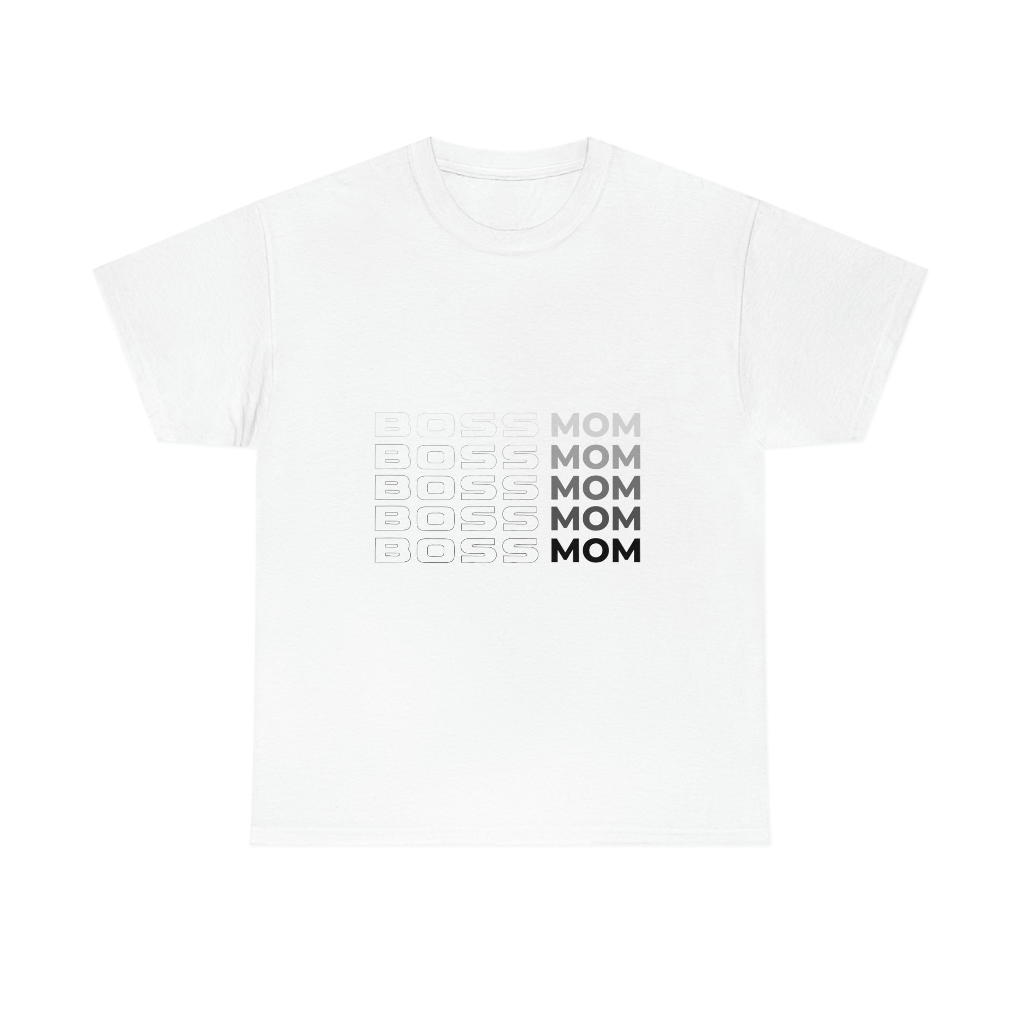 Boss Mom Unisex Heavy Cotton Tee