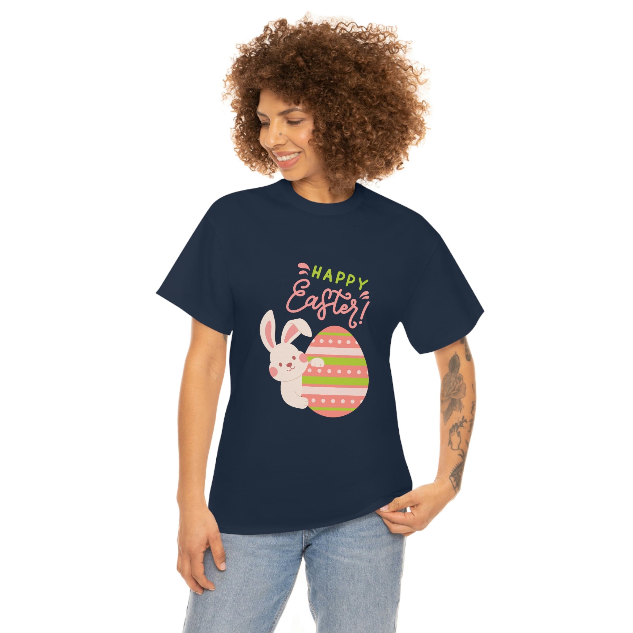 Easter Egg Unisex Heavy Cotton Tee