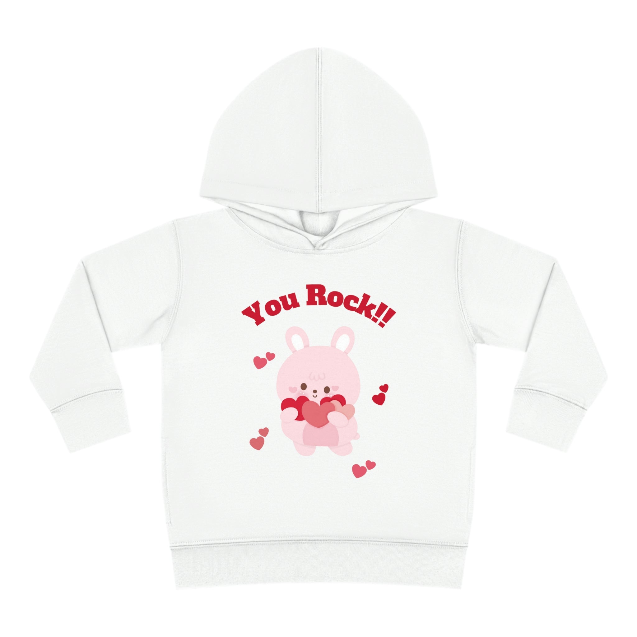 You Rock Toddler Pullover Fleece Hoodie