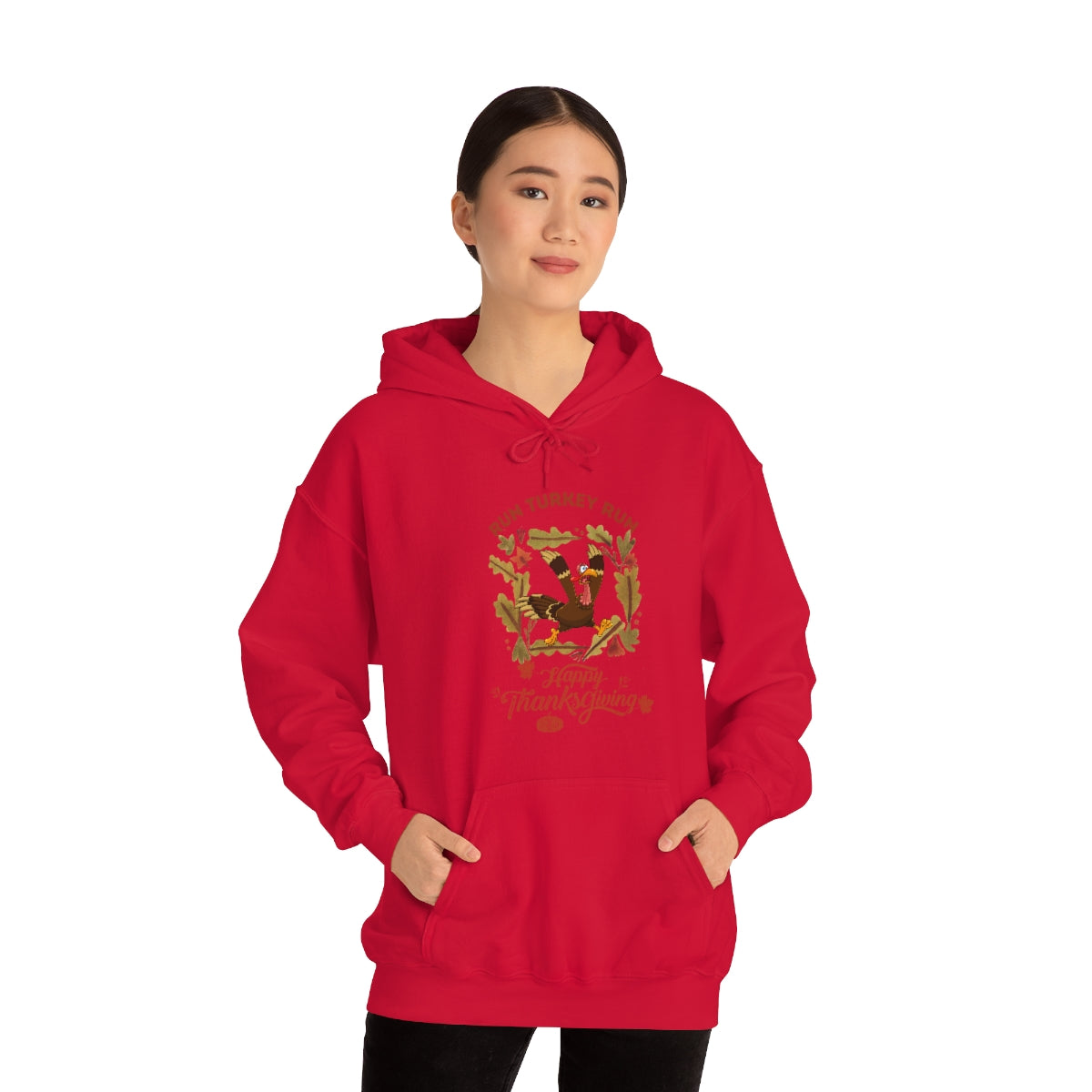 Run Turkey Run Unisex Heavy Blend™ Hooded Sweatshirt