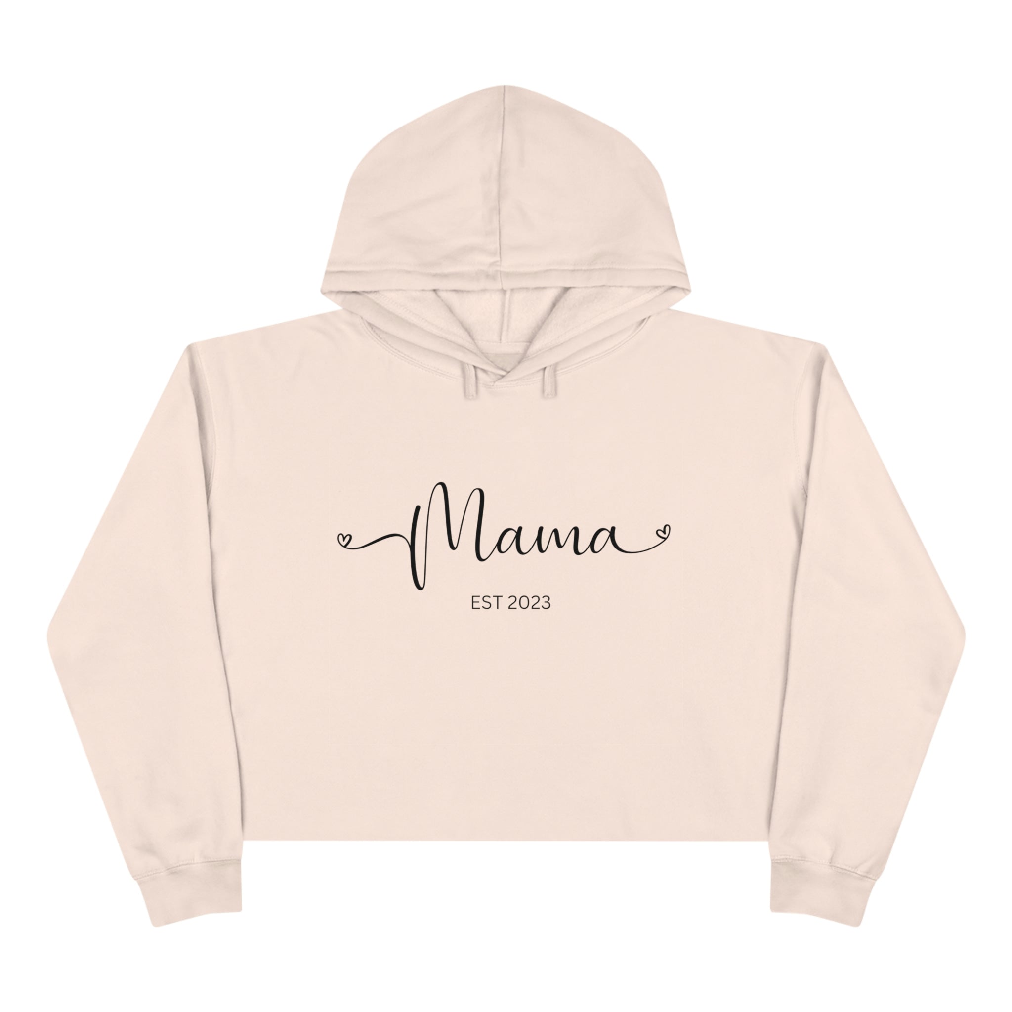 Happy Mama Day Crop Hoodie