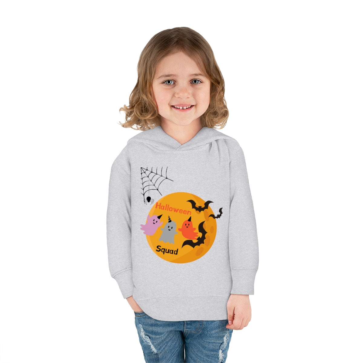 Halloween Squad Toddler Pullover Fleece Hoodie